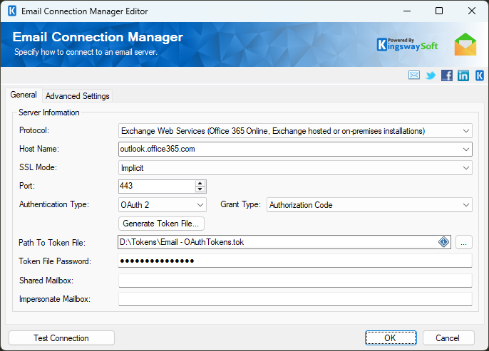 SSIS Email Connection Manager